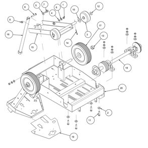 Section 07 Diagram and Parts List for MK-1609H 157867 MK Diamond Concrete Saw